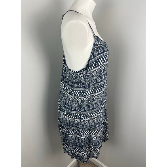 Women's Roxy Boho Patterned Racerback Sundress XL Beach Vacation - Picture 2 of 7